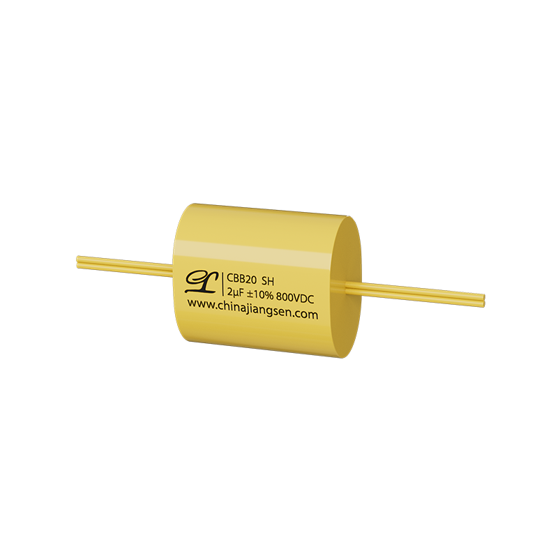 CBB20 metalliserad polypropenfilmkondensator (axiell ledningstyp)